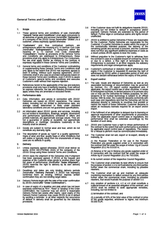 預覽 General Terms and Conditions of Sale 張圖片