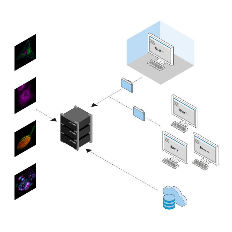 Data Management Solutions for Core Imaging Facilities