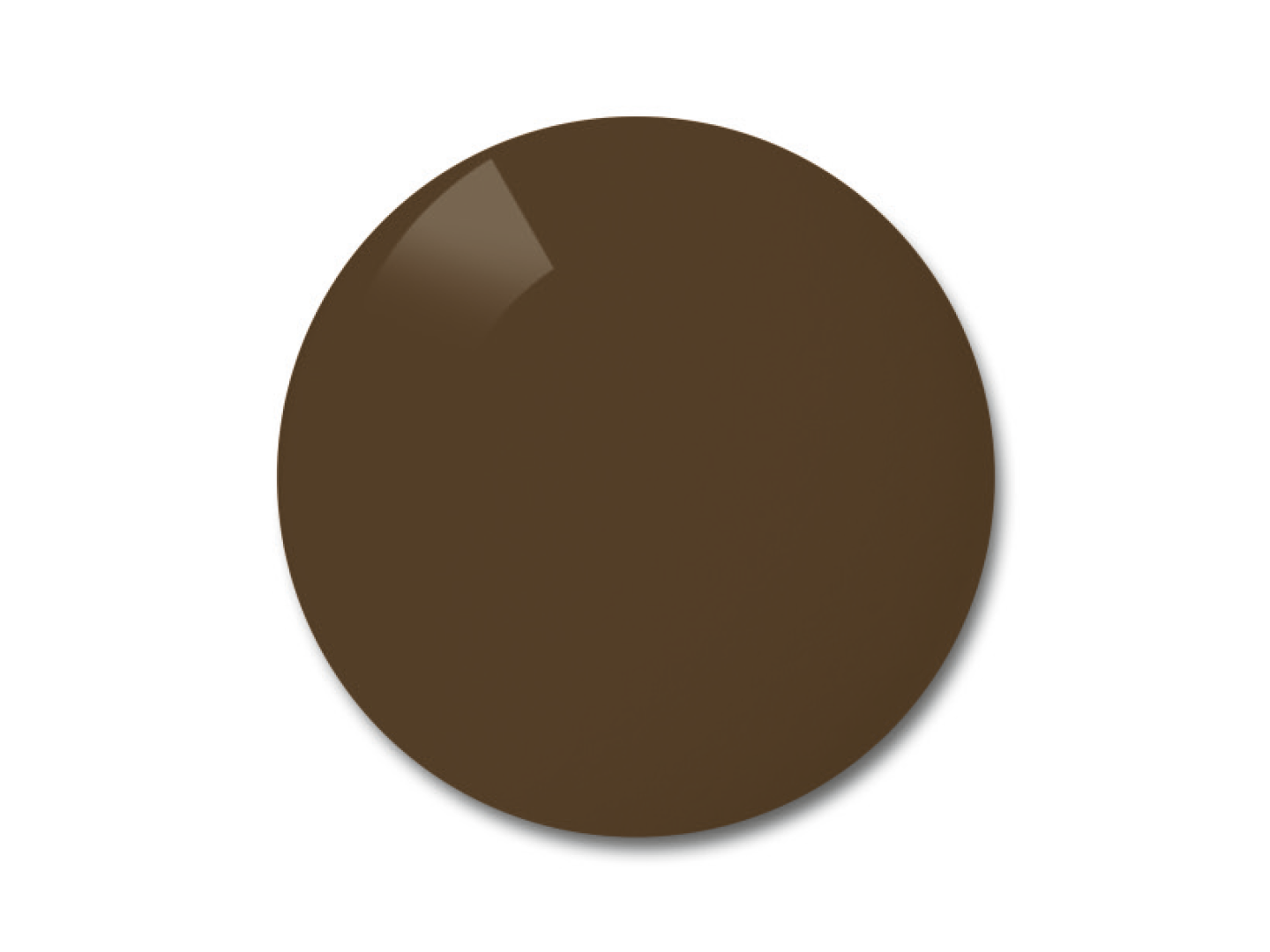 棕色偏光鏡片的顏色示例。 